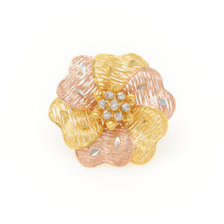 22K Tri-Color Turkish Ring